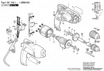 Bosch 0 601 144 065 Gbm 450 Drill 230 V / Eu Spare Parts